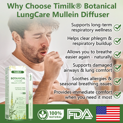 Timilk® Botanical LungCare Mullein Diffuser✨