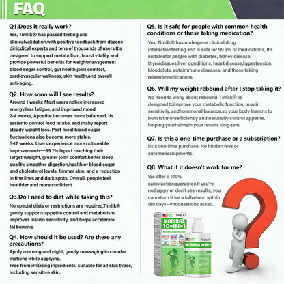 Timilk® Moringa 10-in-1 Metabolic Sculpting Cream