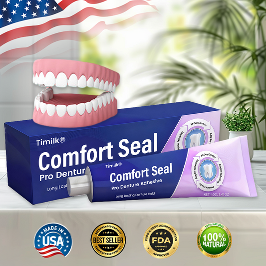 🔥 LIMITED SPECIAL OFFER 🔥 Timilk® Comfort Seal Pro Denture Adhesive