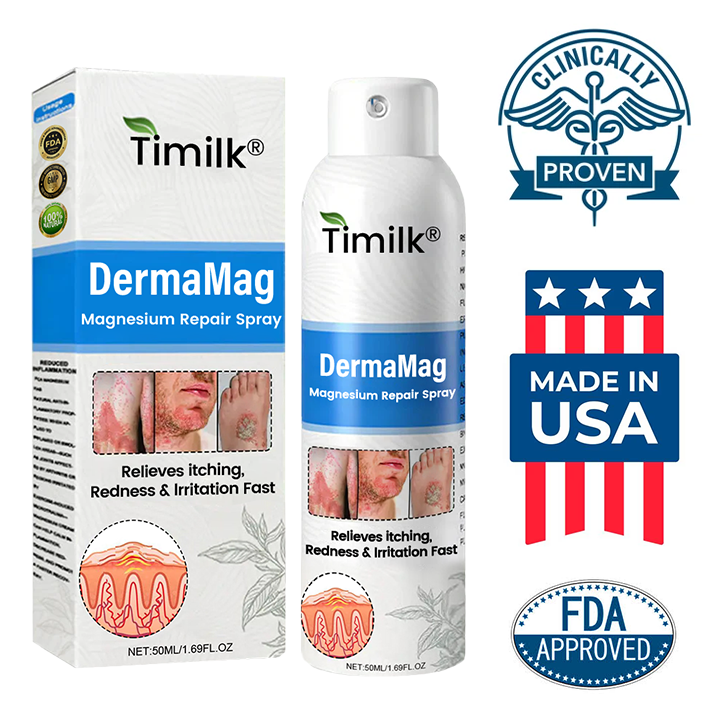 ✅ Official Store: Timilk® DermaMag Magnesium Repair Spray 🔥