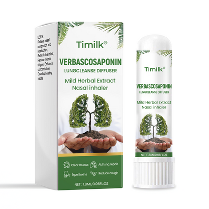 Timilk®Verbascosaponin Lung Detox Diffuser ( ❤️ Cough, wheezing, shortness of breath, sputum, stuffy nose, bronchitis, bronchitis, allergy symptoms, lung discomfort ❤️ )